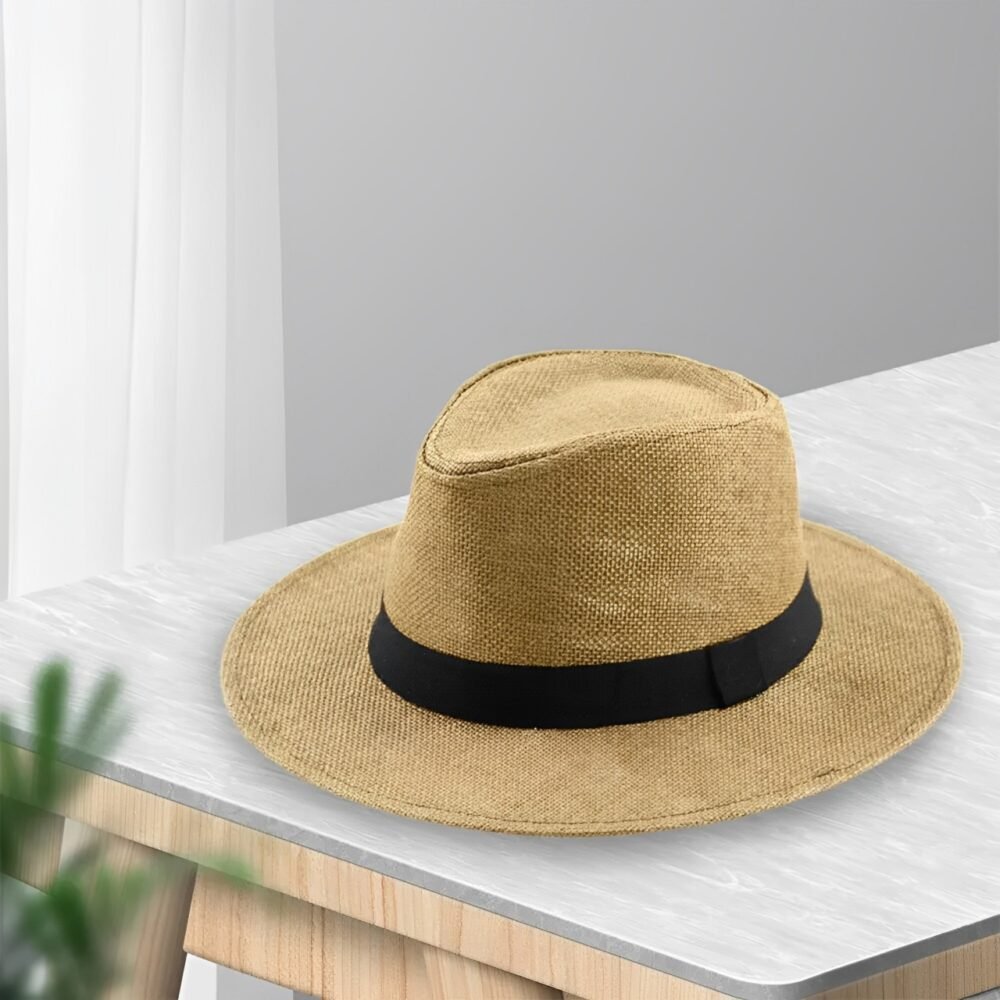 Short Brim Fedora Hats for Men & Women Panama Hats & Straw Hats