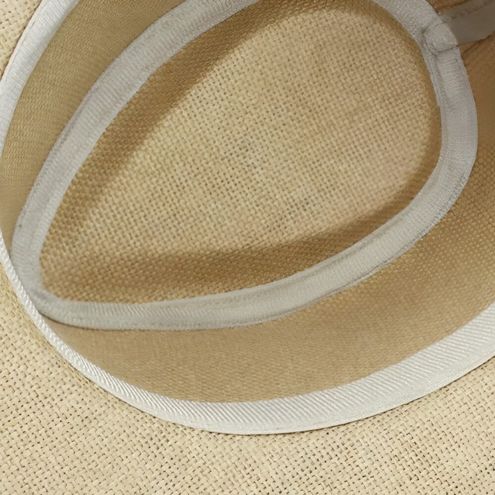Short Brim Fedora Hats for Men & Women Panama Hats & Straw Hats - Image 3